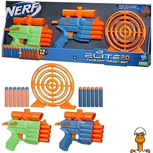 Мамалюк - Набор бластеров Nerf Elite 2.0 Бластеры и мишень (F8273) Nerf A4-F8273