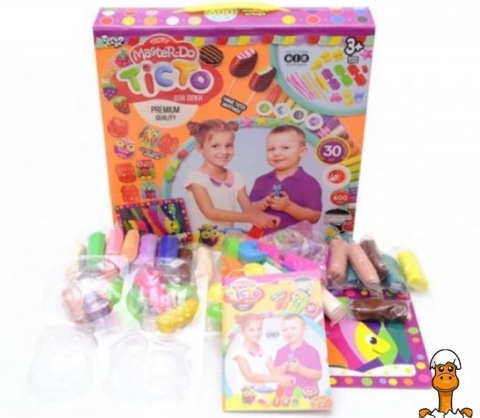 Мамалюк - Тесто для лепки 30 цветов Danko Toys Danko Toys RT2-TMD-03-06
