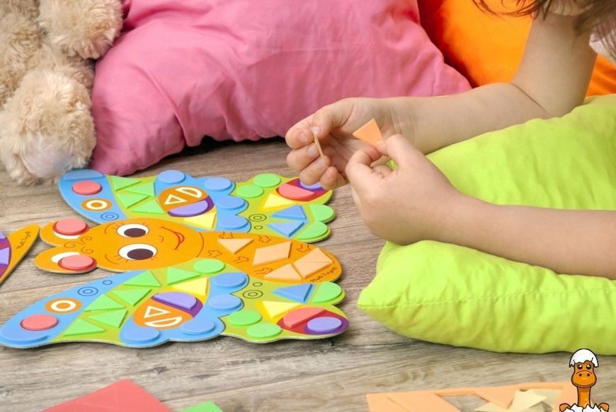 Мамалюк - Набор для творчества мягкая мозаика 150 наклеек Улитка Vladi Toys Vladi Toys RT2-VT4511-01