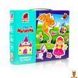 Настольная игра с магнитами Принцесса и рыцарь для детей Vladi Toys
