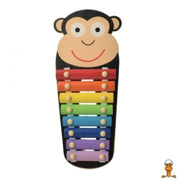 Мамалюк - Детский ксилофон деревянный в форме обезьянки Vivi Wood Toy Vivi Wood Toy RT2-WW-189-1