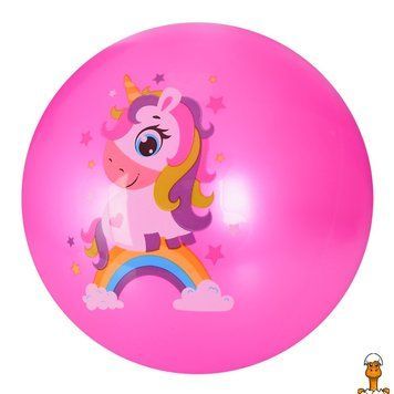 Мамалюк - М'яч дитячий Єдиноріг 9 дюймів Тварини Bambi Bambi RT2-MS-3509-PINK