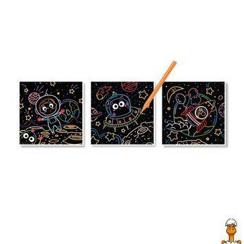 Мамалюк - Набір для творчості гравюри Космос 3 штуки DoDo Toys DoDo Toys RT2-300217