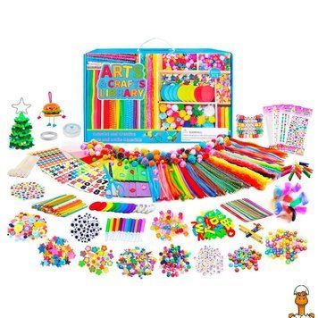 Мамалюк - Набір для творчості Arts & Craft Library 3000 деталей для рукоділля Bambi Bambi RT2-FG24031101A