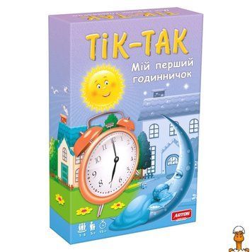 Мамалюк - Дитяча розвиваюча гра перший годинник Тік Так Artos Games Artos Games RT2-0819