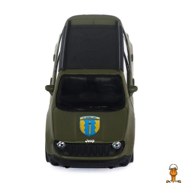 Мамалюк - Машинка іграшкова JEEP RENEGADE TRAILHAWK &laquo;АЙДАР&raquo; TechnoDrive TechnoDrive RT2-250351W