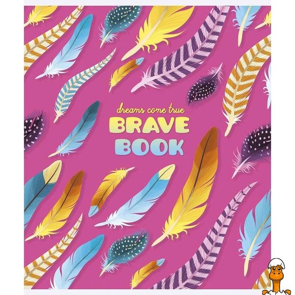 Зошит учнівський "brave book", у лінію, 24 аркушів, віком від 6 років, Школярик RT2-024-3022L-5 фото