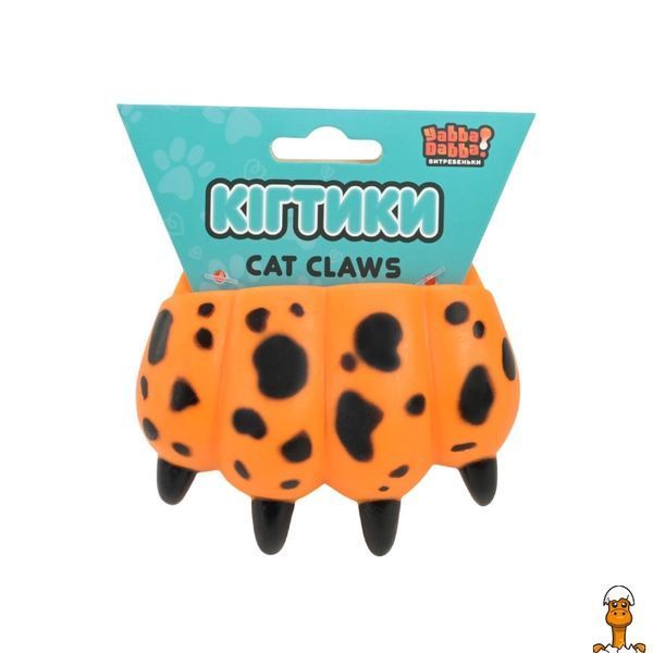 Мамалюк - Антистресс игрушка когтики для детей 9 см YabbaDabba YabbaDabba RT2-YD2576-ORANGE-BLACK