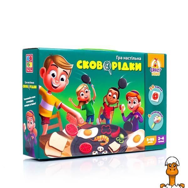 Мамалюк - Настільна гра Vladi Toys Сковорідки (VT2309-01) Vladi Toys A4-VT2309-01