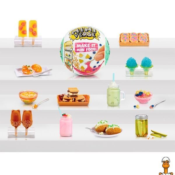 Мамалюк - Игровой набор для творчества Создай кафе серии Mini Food 3 MGA's Miniverse MGA's Miniverse RT2-505396