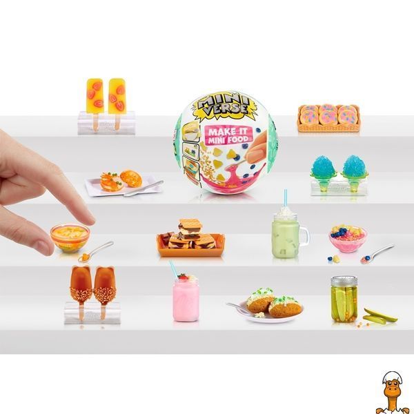 Мамалюк - Игровой набор для творчества Создай кафе серии Mini Food 3 MGA's Miniverse MGA's Miniverse RT2-505396