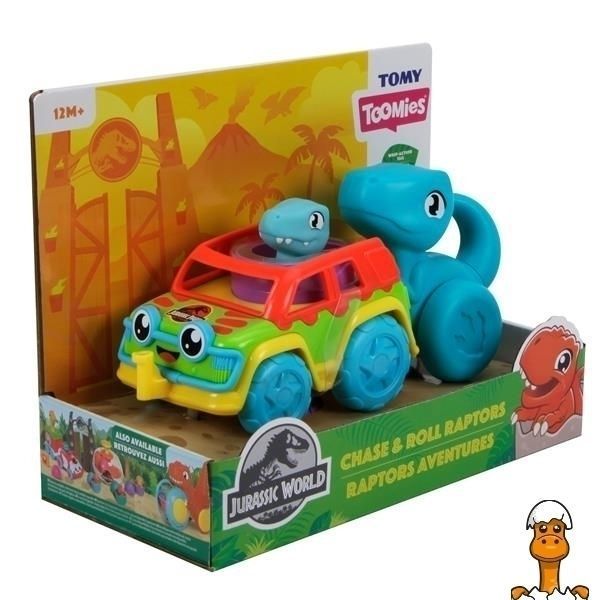 Мамалюк - Машинка Toomies Jurassic World діномашинка (E73251) Toomies A4-E73251