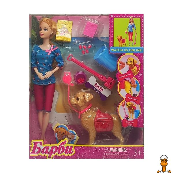 Игровой набор "кукла модница", от 3 лет, Bambi RT2-18019K фото