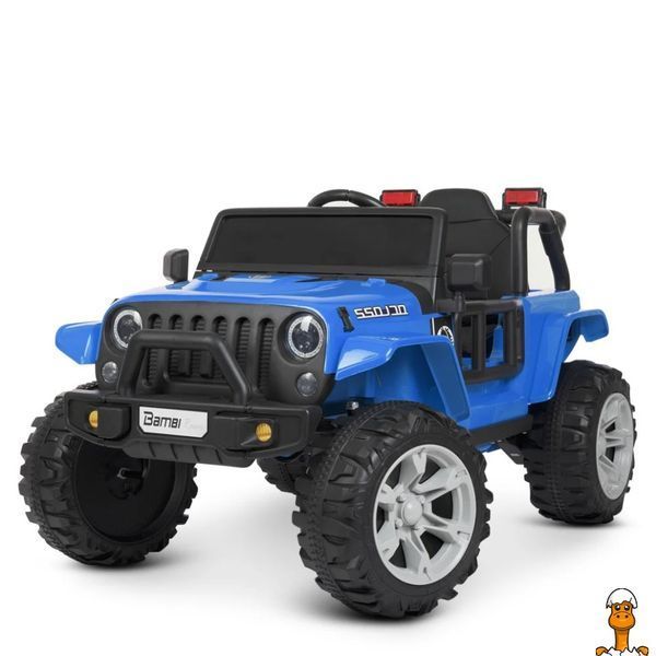 Мамалюк - Дитячий електромобіль Джип Bambi Racer M 4282EBLR-4 до 30 кг Bambi Racer RT2-M-4282EBLR-4