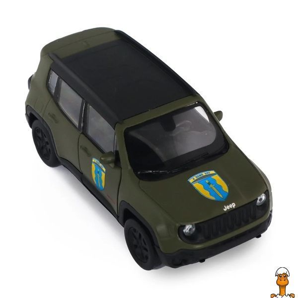 Мамалюк - Машинка іграшкова JEEP RENEGADE TRAILHAWK &laquo;АЙДАР&raquo; TechnoDrive TechnoDrive RT2-250351W