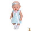 Интерактивная игрушка Пупс 225-B-E(Blue-2) со звуком высота 26 см Limo Toy