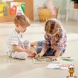 Пазл Hape Динозаври з розмальовкою (E1641)