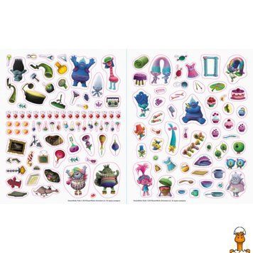 Мамалюк - Книга-наклейок Тролі барвиста 100 наклейок Ranok Creative Ranok Creative RT2-1026002
