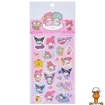 Мамалюк - Декоративні наклейки Sanrio Stickers SZ240906-15 з блискітками Bambi Bambi RT2-SZ240906-15