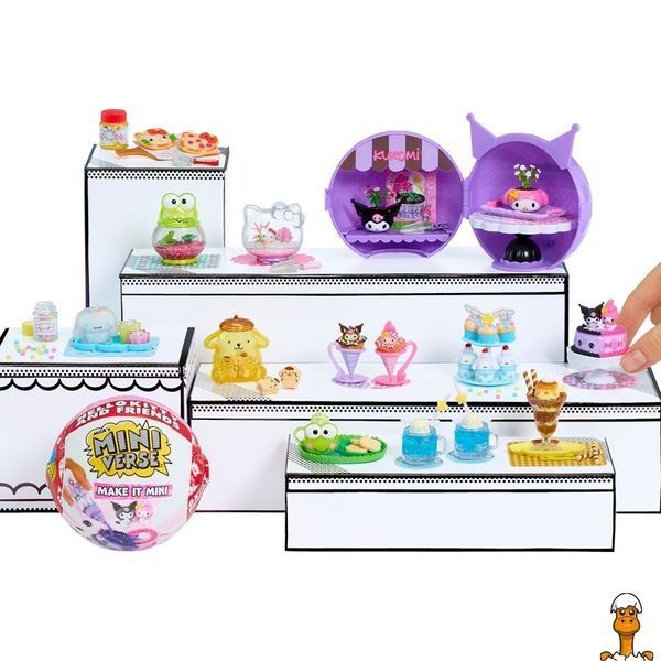 Мамалюк - Дитячий ігровий набір Створи стиль Hello Kitty і друзі серія Sanrio MGA's Miniverse MGA's Miniverse RT2-547235