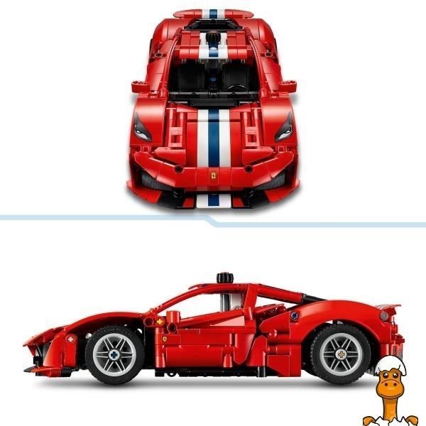 Мамалюк - Конструктор Автомобиль Ferrari 488 PISTA LEGO&reg; Technic (42235) LEGO A4-42235