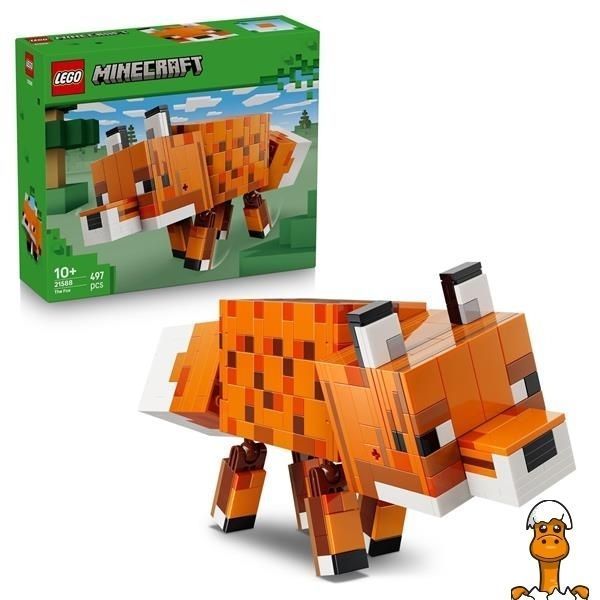 Мамалюк - Конструктор LEGO Minecraft Лиса 497 Деталей (21588) LEGO A4-21588