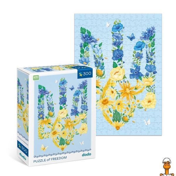 Мамалюк - Пазл класичний Квітучий тризуб 300588 300 елементів DoDo Toys DoDo Toys RT2-300588