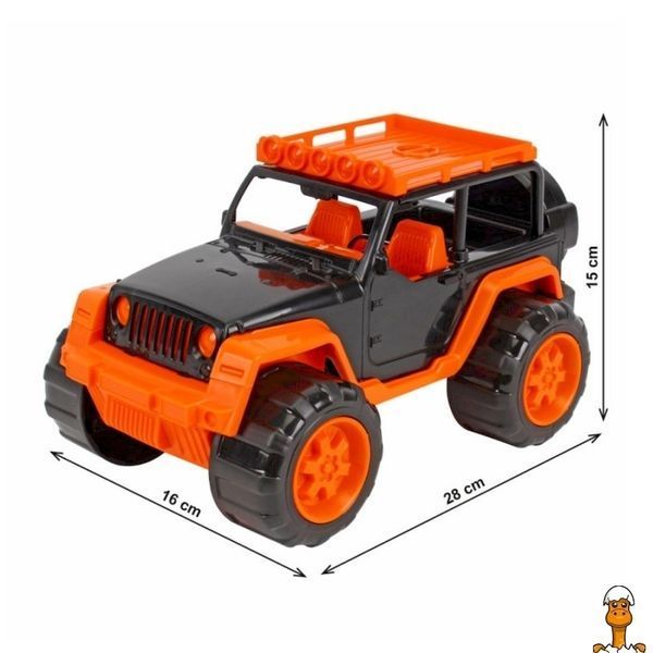 Мамалюк - Дитячий пластиковий позашляховик Технок Технок RT2-9789TXK-ORANGE