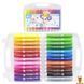 Набір фломастерів Water color pen 229-24(Blue) 24 кольори у пластиковому боксі Bambi