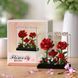 Мамалюк - Дитячий Конструктор Ornament Flower 7376 у колбі 308 деталей Bambi Bambi RT2-7376 фото 2