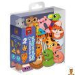 Дитяча магнітна гра цифри та фігури 31 магніт Vladi Toys