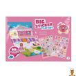 Игровой набор со стикерами Мое маленькое королевство 2 листа с 3D стикерами DoDo Toys