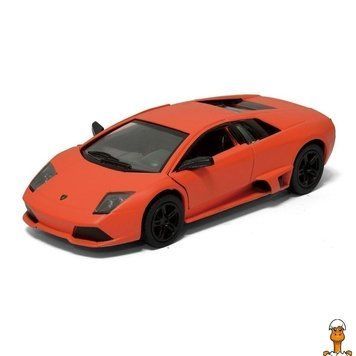 Мамалюк - Колекційна інерційна іграшкова машинка Lamborghini матова коралова Kinsmart Kinsmart RT2-KT5370W-CORAL