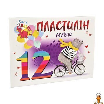 Мамалюк - Мягкий детский пластилин 12 цветов Jumbi Jumbi RT2-КТ-230604