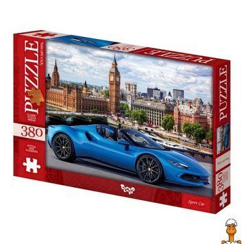 Мамалюк - Пазли класичні 380 елементів Синя машина Danko Toys Danko Toys RT2-C380-06-09