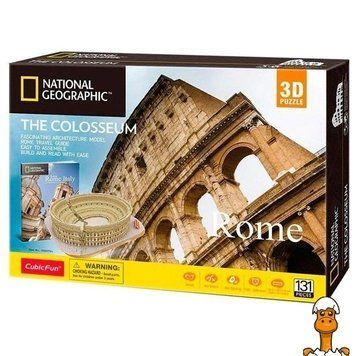Мамалюк - 3D пазл CubicFun National Geographic Колізей (DS0976h) Cubic Fun Cubic Fun A4-DS0976H