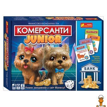 Мамалюк - Настольная игра Коммерсанты Junior на украинском языке Ranok Creative Ranok Creative RT2-10120162