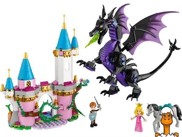 Мамалюк - Конструктор LEGO DREAMZzz Драконья форма Малефисенты (43240) LEGO A4-43240