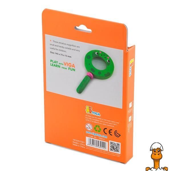 Мамалюк - Деревянная игрушка Viga Toys Лупа для детей (53912) Viga Toys A4-53912