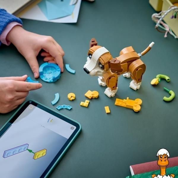 Мамалюк - Конструктор LEGO Creator Чарівні тварини: грайливе цуценя 336 Деталей ( 31382 ) LEGO A4-31382