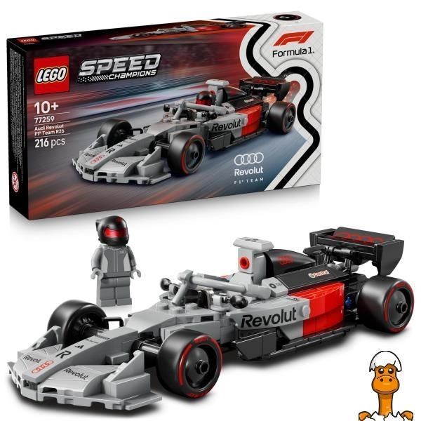 Мамалюк - Конструктор LEGO&reg; Speed Champions Гоночный автомобиль Audi Revolut F1&reg; Team R26 216 деталей (77259) LEGO A4-77259