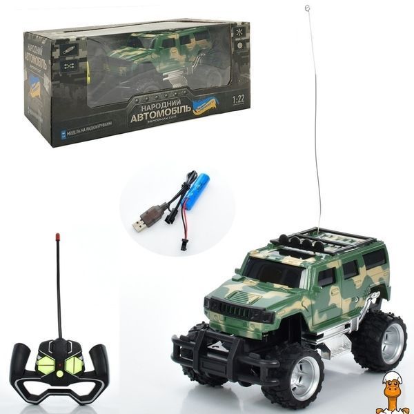 Мамалюк - Дитяча радіокерована машинка 1:22 Bambi Bambi RT2-M-4966-GREEN