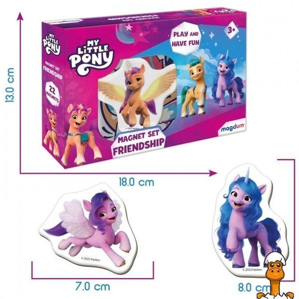 Мамалюк - Магнітний набір My Little Pony Дружба для дітей Magdum Magdum RT2-МЕ-5031-21