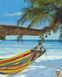 Картина по номерам 40х50 см Отдых на Сейшелах Art Craft