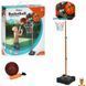 Баскетбольное кольцо MR 1551 щит 40,5 х 31 см сетка мяч Bambi