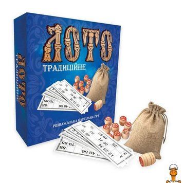 Мамалюк - Лото традиційне з дерев'яними діжками Strateg Strateg RT2-30315