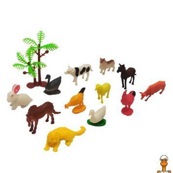 Мамалюк - Фигурки животных XD-661-2 в колбе Дикие животные Bambi Bambi RT2-XD-661-3