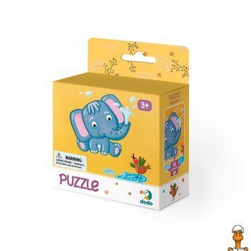 Мамалюк - Пазл дитячий Слоненя 16 деталей DoDo Toys DoDo Toys RT2-300162