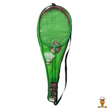 Мамалюк - Набор для бадминтона 2 ракетки воланчик в чехле Bambi Bambi RT2-MS-0757-1-GREEN