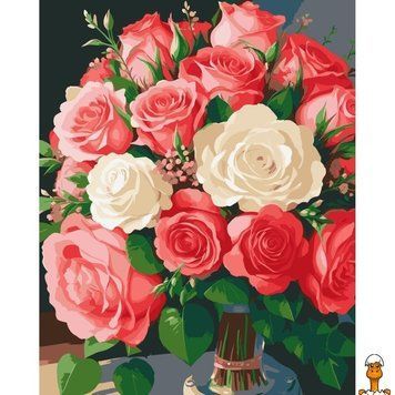 Мамалюк - Картина за номерами квіти 40х50 см Art Craft Art Craft RT2-13088-AC